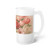 Love in Bloom - Frosted Glass Beer Mug