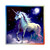 Celestial Unicorn Dreams - Holographic Die-cut Stickers
