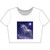 Celestial Unicorn Dreams - Women’s Poly-Cotton Crop Tee
