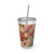 Love in Bloom - Sunsplash Tumbler with Straw, 16oz