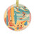 Retro Beach Party - Glass Ornaments