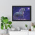 Celestial Unicorn Dreams - Horizontal Framed Poster