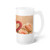 Eternal Love Blossoms - Frosted Glass Beer Mug