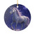 Celestial Unicorn Dreams - Ceramic Ornaments (2-Side Print)