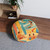 Retro Beach Party - Tufted Floor Pillow, Round