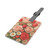 Love in Bloom - Saffiano Polyester Luggage Tag, Rectangle