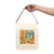 Retro Beach Party - Canvas Lunch Bag With Strap