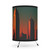 Glamorous Cityscape - Tripod Lamp with High-Res Printed Shade, US\CA plug