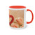 Eternal Love Blossoms - Two-Tone Coffee Mug, 11oz