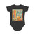 Retro Beach Party - Short Sleeve Baby Bodysuit