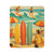 Retro Beach Party - Fleece Sherpa Blanket
