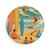 Retro Beach Party - Button Magnet, Round (1 & 10 pcs)