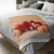 Eternal Love Blossoms - Velveteen Microfiber Blanket (Two-sided print)