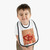 Eternal Love Blossoms - Baby Contrast Trim Jersey Bib