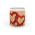 Eternal Love Blossoms - Heart-Shaped Mug