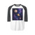 Celestial Convergence - Unisex Three-Quarter Sleeve Raglan Shirt