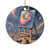 Canvas of Dreams - Ceramic Ornaments, 1-Side Print