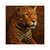 Jaguar Spirit Guardian - Square Stickers, Indoor\Outdoor