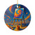 Canvas of Dreams - Ceramic Ornaments (2-Side Print)