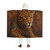 Jaguar Spirit Guardian - Hooded Sherpa Fleece Blanket