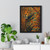 Jaguar Spirit Guardian - Vertical Framed Poster