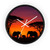 Savanna Sunset Serenade - Wall Clock