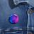 Radiant Circle Harmony - Custom Pin Buttons