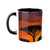 Savanna Sunset Serenade - Accent Mugs, 11oz