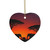 Savanna Sunset Serenade - Ceramic Ornaments (1pcs, 5pcs, 10pcs, 20pcs)