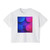 Radiant Circle Harmony - Women's Boxy Tee