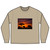 Savanna Sunset Serenade - Men's Heavy Faded Long Sleeve Tee