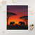 Savanna Sunset Serenade - Soft Fleece Baby Blanket