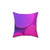 Radiant Circle Harmony - Spun Polyester Square Pillow