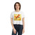 Whimsical Fox Dreams - Women's Flowy Cropped Tee