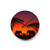 Savanna Sunset Serenade - Acrylic Wall Clock