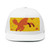 Whimsical Fox Dreams - Flat Bill Cap (Embroidery)