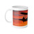 Skyward Journey - White Ceramic Mug, 11oz