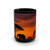 Savanna Sunset Serenade - Black Mug, 15oz