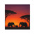 Savanna Sunset Serenade - Face Towel