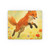 Whimsical Fox Dreams - Rectangular Mouse Pad