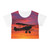 Skyward Journey - Crop Tee (AOP)