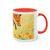 Whimsical Fox Dreams - Two-Tone Coffee Mug, 11oz
