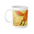 Whimsical Fox Dreams - White Ceramic Mug, 11oz