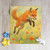 Whimsical Fox Dreams - Throw Blanket