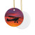 Skyward Journey - Decorative Ceramic Ornaments, Double-Sided (1pc, 3pcs, 5pcs, 10pcs)
