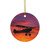 Skyward Journey - Ceramic Ornaments, 2-Side Print, (1pc, 3pcs, 5pcs, 10pcs)