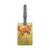 Whimsical Fox Dreams - Saffiano Polyester Luggage Tag, Rectangle