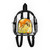Whimsical Fox Dreams - Clear Stadium Backpack