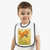 Whimsical Fox Dreams - Baby Contrast Trim Jersey Bib