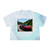 Speed Thrill - Women's Tie-Dye Crop Tee